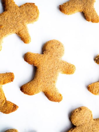 Keto Gingerbread Christmas Cookies - FatForWeightLoss
